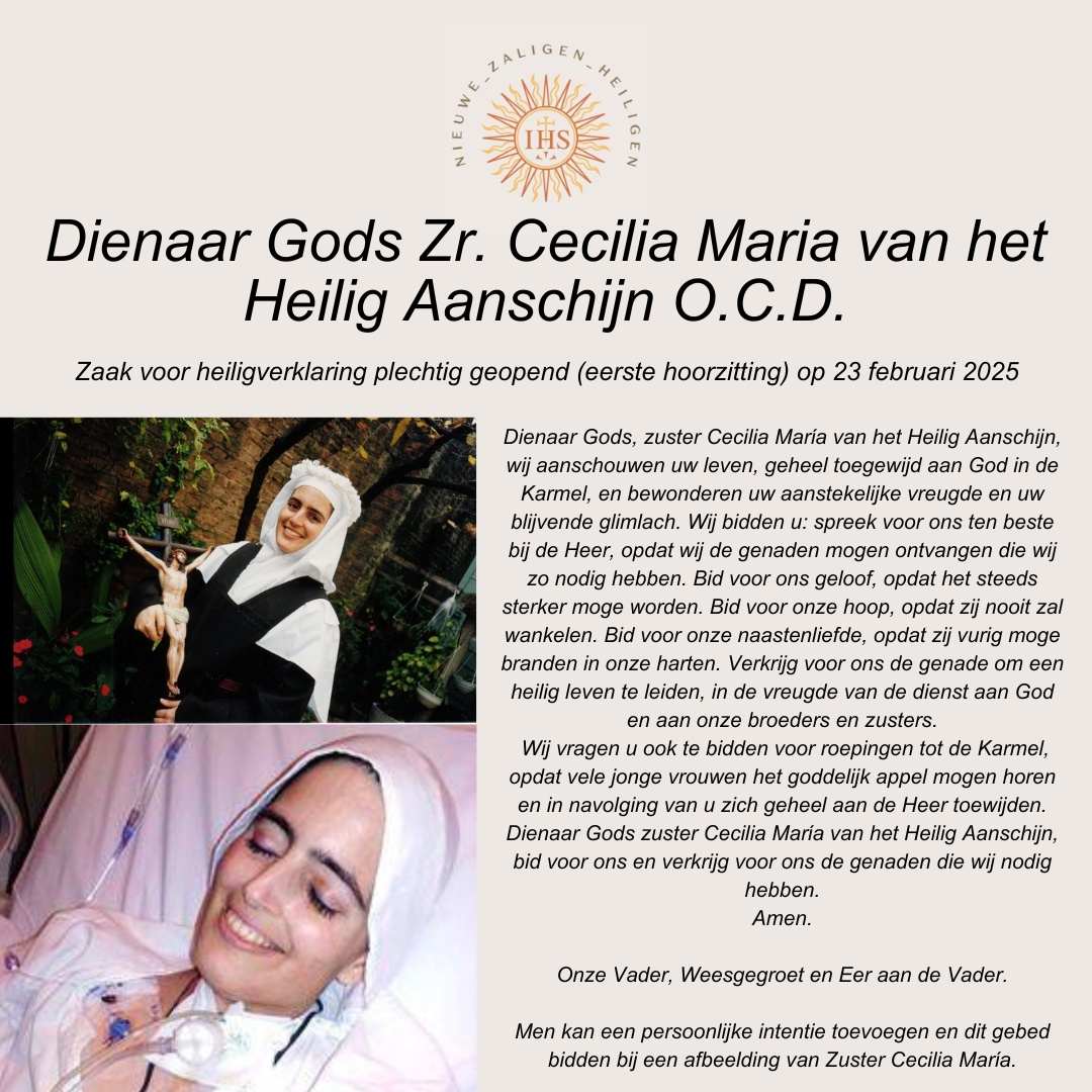 Dienaar Gods Cecilia Maria van het Heilig Aangezicht