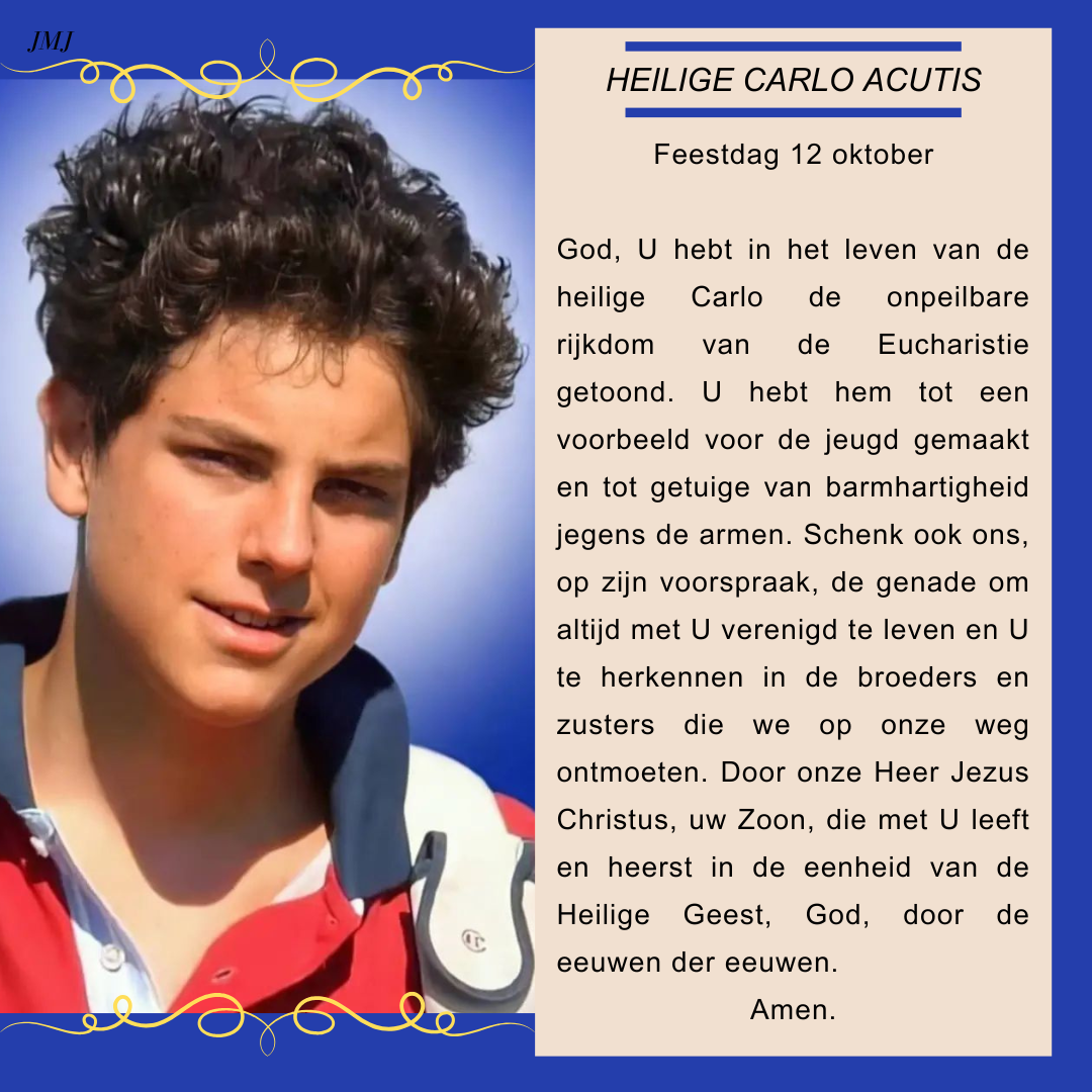 Heilige Carlo Acutis