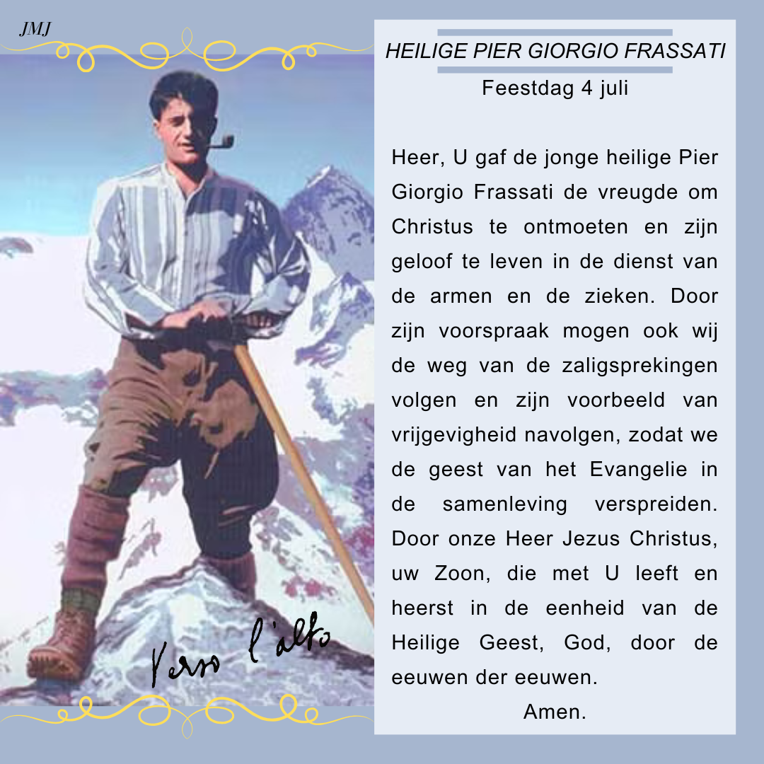 Heilige Pier Giorgio Frassati