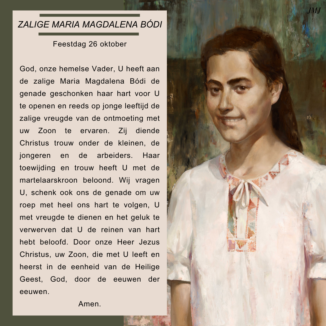 Zalige Bódi Mária Magdolna