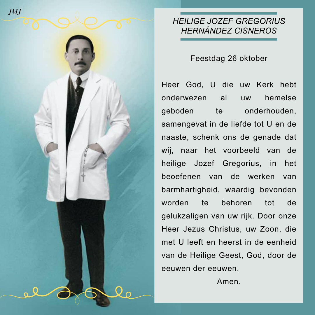 Heilige Jozef Gregorius Cisneros