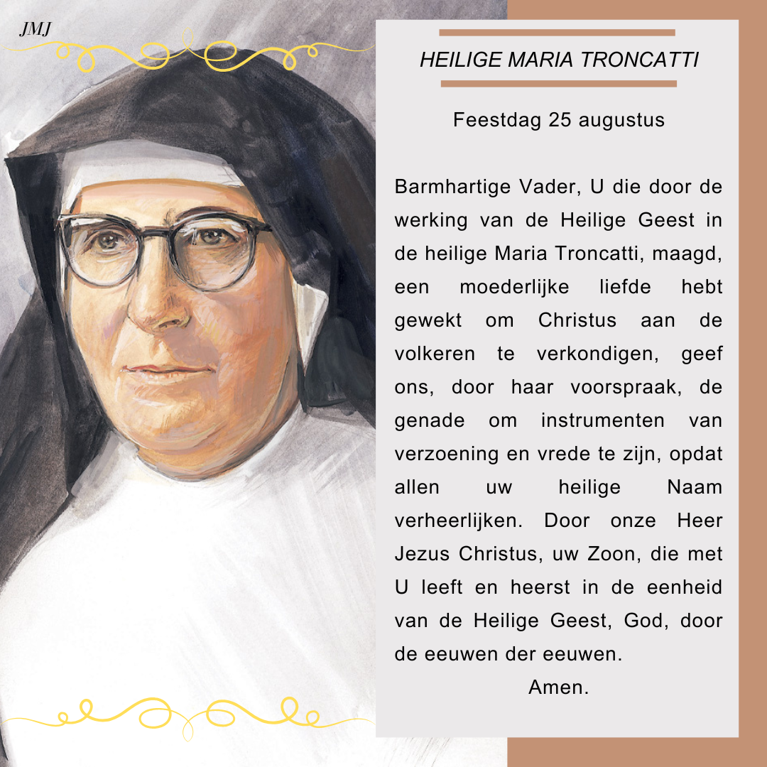 Heilige Maria Troncatti