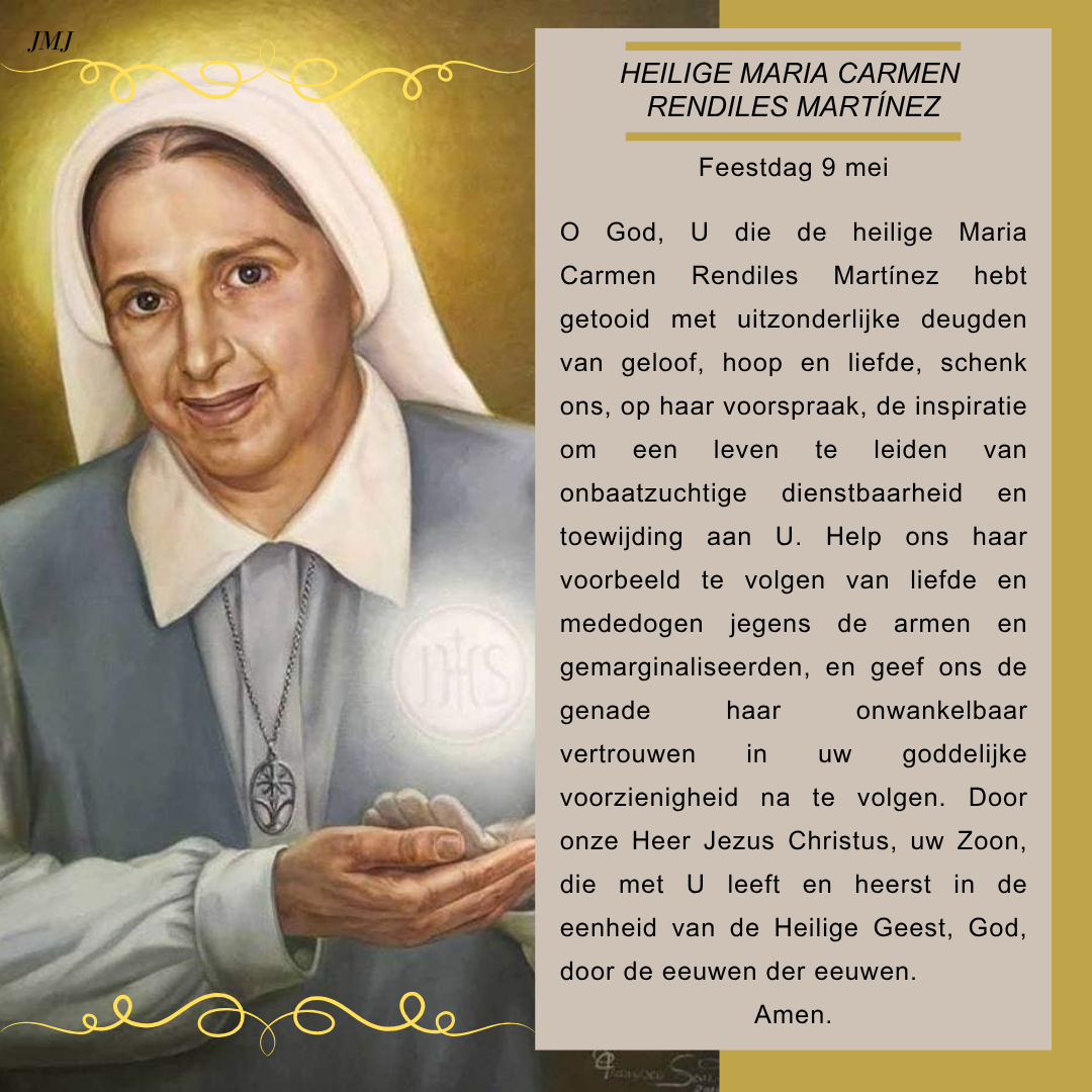 Heilige Maria Carmen