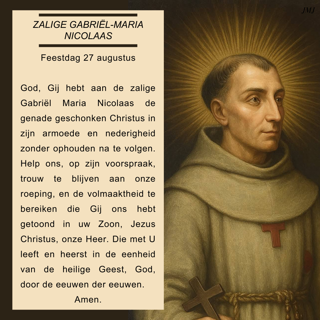 Zalige Gabriël-Maria (Gilbert Nicolas)