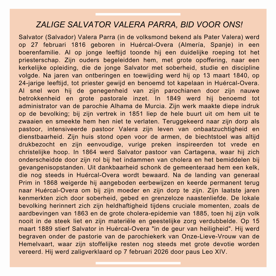 Zalige Salvador Valera Parra